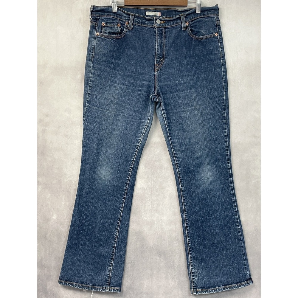 Levis 515 Womens Bootcut Jeans Size 16 Stretch Western Indie Heritage Rodeo
